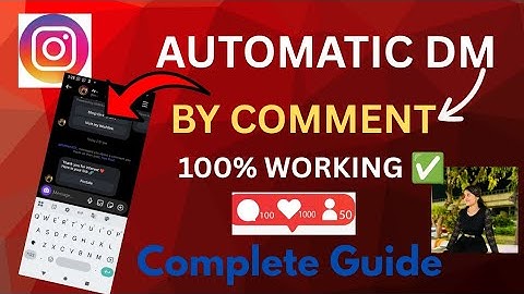 Instagram Automatic DM | Comment to Inbox | Step by Step Guide 2025