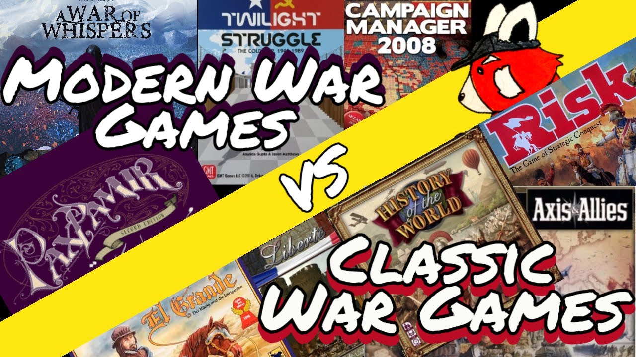 Modern Area Control Games vs Classic Area Control Games | Game vs Game ...