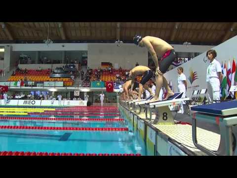 Men's 100m Butterfly S8 | Final | 2016 IPC Swimming European Open Championships Funchal