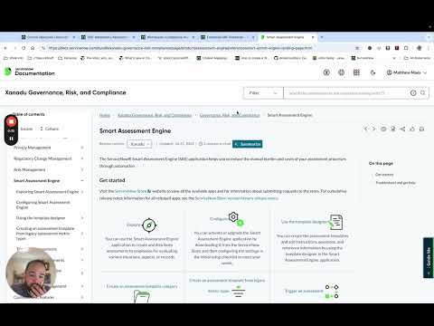 How to setup ServiceNow Smart Assessment Engine with IRM