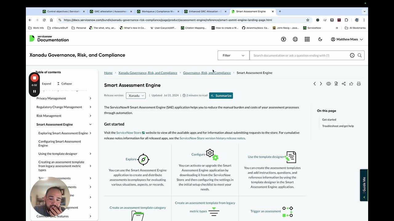 How to setup ServiceNow Smart Assessment Engine with IRM - YouTube