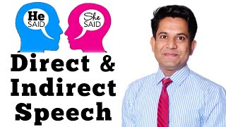 Direct & Indirect Narration | Reported Speech | Change the Speech in an easy way | AB Teacher