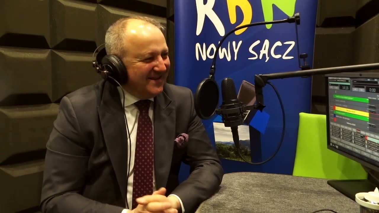 Paweł Fyda, burmistrz Grybowa. Słowo za słowo w RDN Nowy Sącz (27.02.2026)