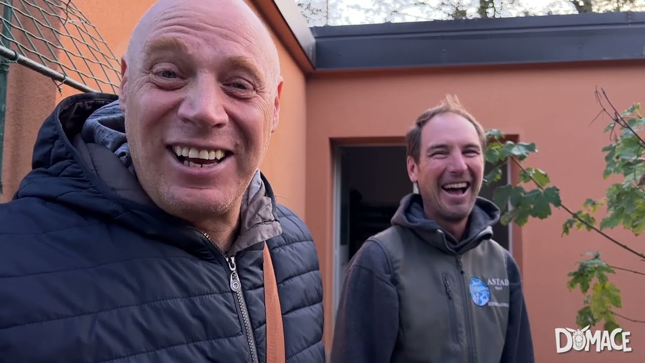 Maxino e Flavio Furian in visita all'Astad!