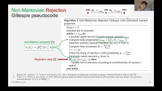 A Rejection based Gillespie Algorithm for... - Miroslav Phan - SysMod - Talk - ISMB/ECCB 2021