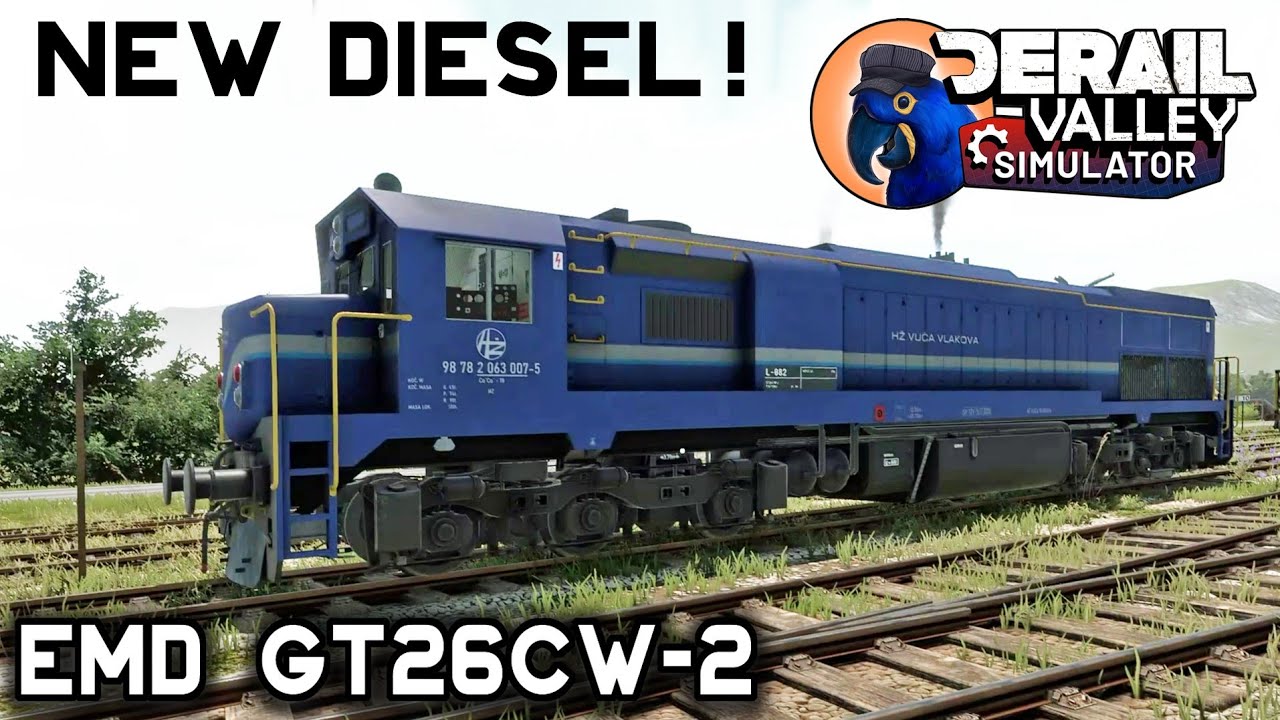 The first TRUE NEW LOCOMOTIVE in Derail Valley! | Mod Spotlight