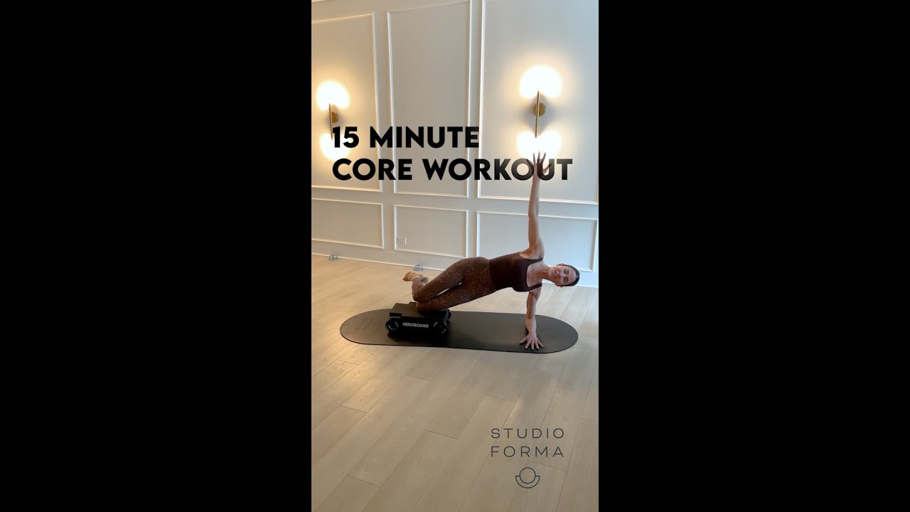 Studio Forma 15 min core workout - YouTube
