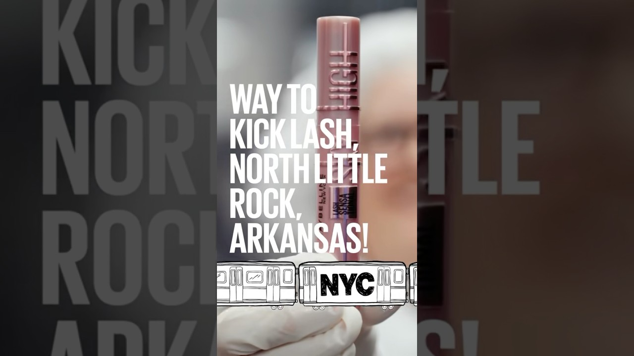 Where the magic begins 💫 In North Little Rock, AR—home of the #1 mascara in America: Sky High 🖤