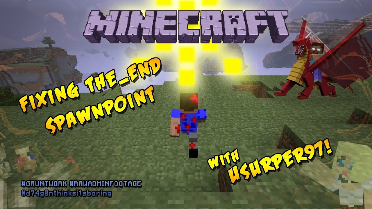 Minecraft: Fixing The_End of the Pixel Sun w/Usurper97