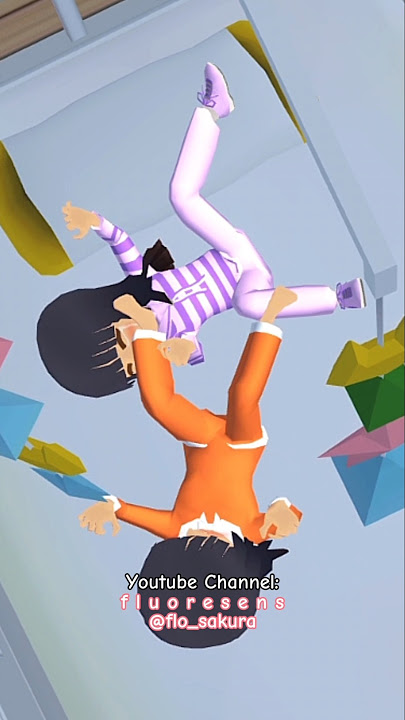 Baby Mia takut sama Baby Mio #sakuraschoolsimulator