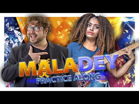 MALADEY feat. Mohini Dey - Practice Along - Electric Bass Lesson - Let's Practice!