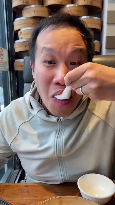 My Soup Dumpling 🥟 Eating Technique vs My Wife’s 🤣