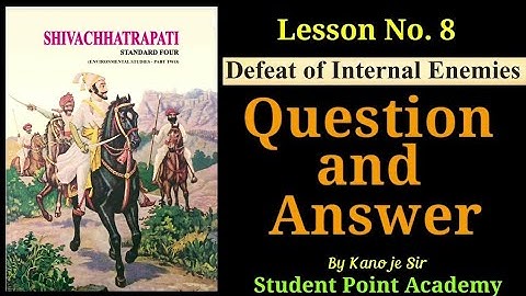Lesson 8  defeat of internal Enemies question and answer