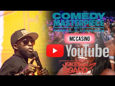 The funniest man MC CASINO, came in another dimension at Comedy Masterpiece.