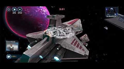 Negotiator with Ebon Hawk vs Executor (Ebon is the Key to win)