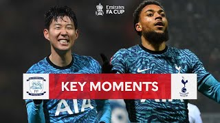 Preston North End v Tottenham Hotspur | Key Moments | Fourth Round | Emirates FA Cup 2022-23