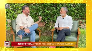 Charlando sobre cambio climático con Roberto Troya Vice Pdte. y Dir. Regional de WWF Latinoamérica