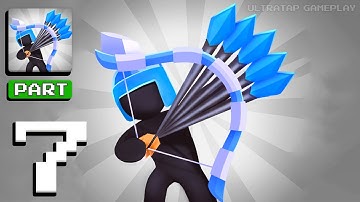 Merge Archers - Gameplay Walkthrough Part 7 - Unite Archers in Merge Play (iOS, Android)