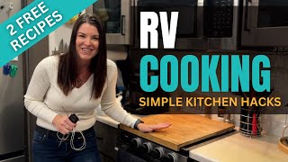 RV Cooking Recipes Made Easy | Simple RV Kitchen Organization