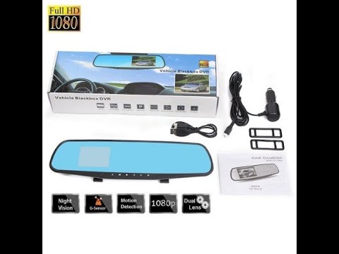 Espejo Retrovisor Camara Hd Vehicle Blackbox Dvr - Locos Phone