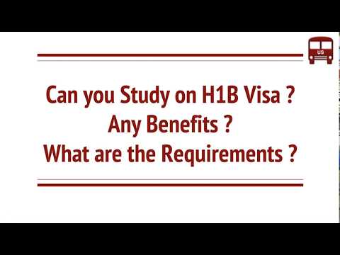 What are the requirements to study in us on h1b visa, any visa specific ? benefits of studying usa you can read mo...