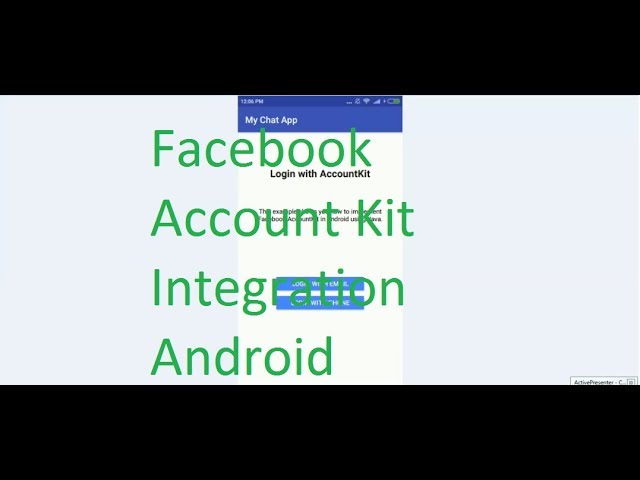 Passwordless Login with Facebook Account Kit