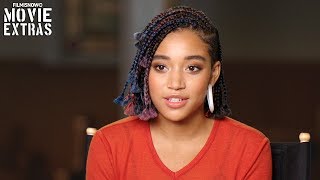 The Hate U Give On-Set Visit With Amandla Stenberg Starr Carter