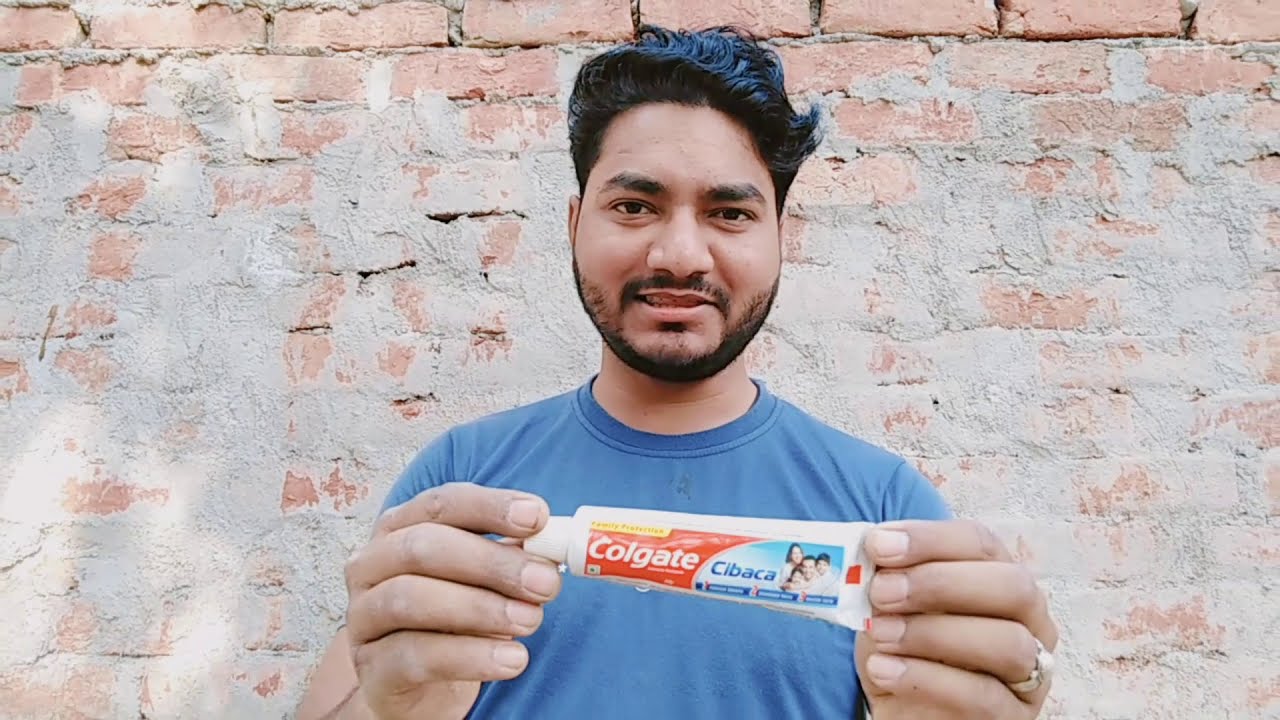 Colgate paste Experiment.