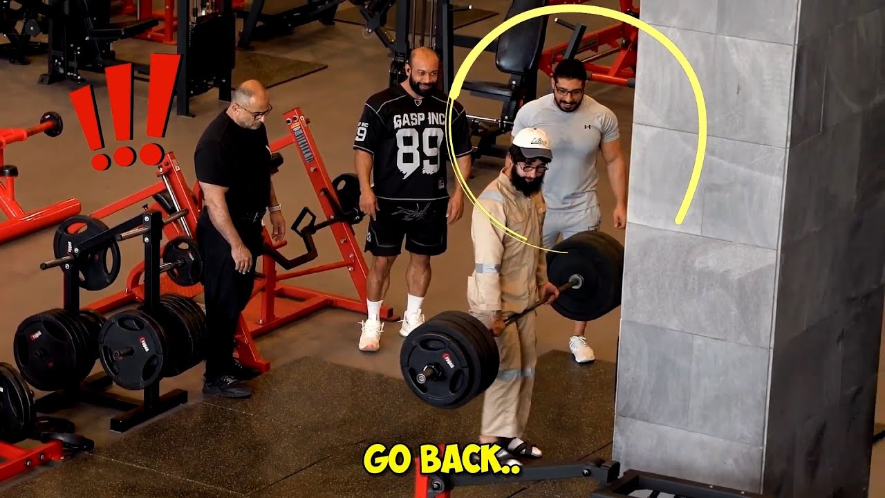 Elite Powerlifter Pretended to be a BEGINNER in a GYM to make