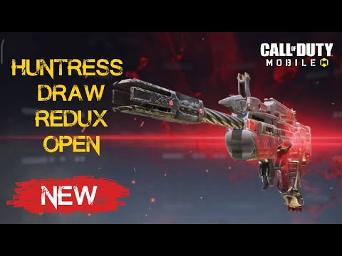 *NEW* HUNTRESS DRAW REDUX OPEN+UNLOCK EVERYTHING TYPE 25- BLOODY VENGEANCE + GAMEPLAY | COD MOBILE