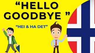 “Norwegian Greetings for Beginners 👋 Say Hello & Goodbye Confidently!”