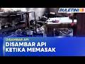 DISAMBAR API | Wanita Melecur Ketika Memasak Di Kedai Makan