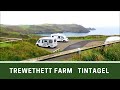 Walk Round TREWETHETT FARM CLUB SITE Tintagel Cornwall | Ep283