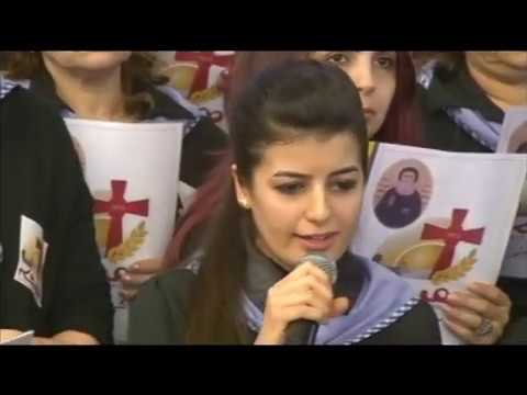 انا لست الا غريبا هنا رغدة سعدي جوقة مار متى 2015