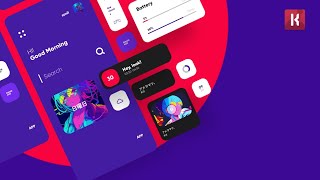 [ U Purpl ] KLWP Themes | Free Download