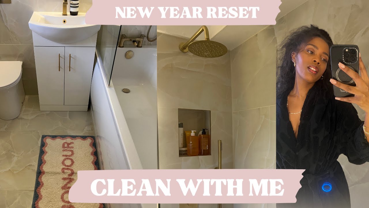 CLEAN WITH ME | DECLUTTER WITH ME | BATHROOM DEEP CLEAN - YouTube
