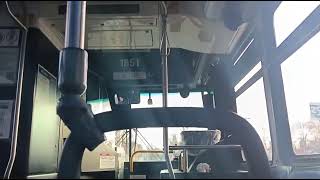 Ride on 2017-18 New Flyer Industries Xcelsior XD40 #1851 on Route 234 (Formerly O) (5th Gen axles)