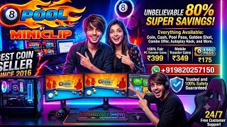 8 Ball Pool Coin Seller 2026 | How To Buy 8 Ball Pool Coins? | Cheap Rate 8 Ball Pool Coins seller🎱