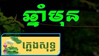 ឆ្នាំមុន ភ្លេងសុទ្ធ | ទឹកភ្នែកសោកា | Karaoke For You ❤️