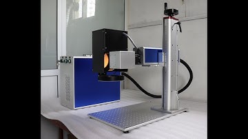 CCD CAMERA FIBER LASER MARKER