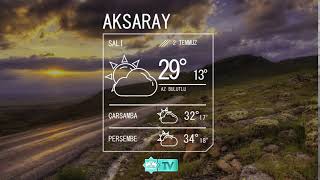 2 Temmuz Aksaray Hava Durumu