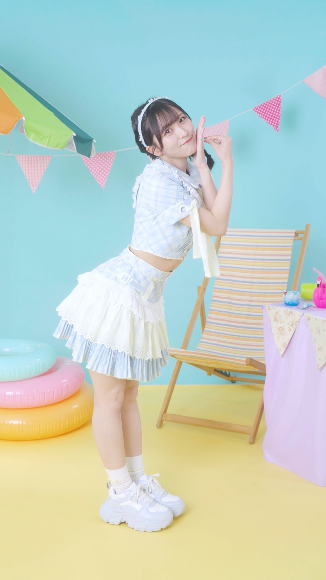 ニアジョイ 逢田珠里依 ブルーハワイレモン 歌唱衣装 生写真 直筆 ≒JOY 逢田珠里依 ブルーハワイレモン歌唱衣装コンプ - メルカリ