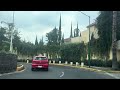 GUADALAJARA - GOING THROUGH A SECTION OF THE CITY ….PASSING BY THE CANADA SCHOOL