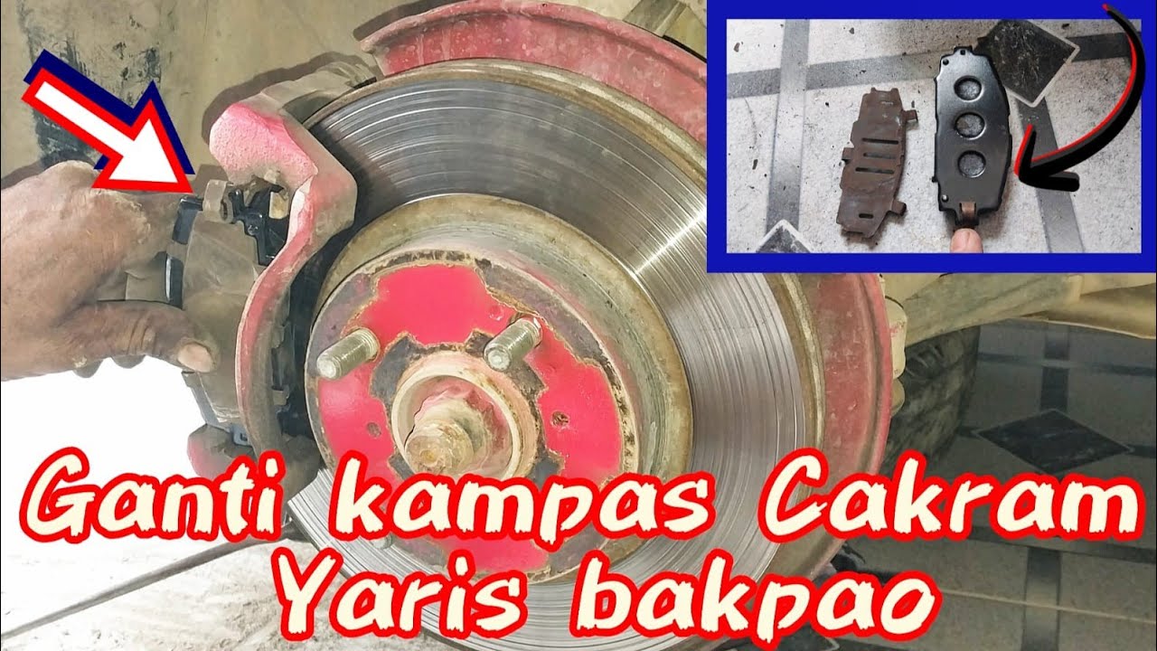 Ganti kampas rem cakram yaris bakpao@abianzahirtehnik