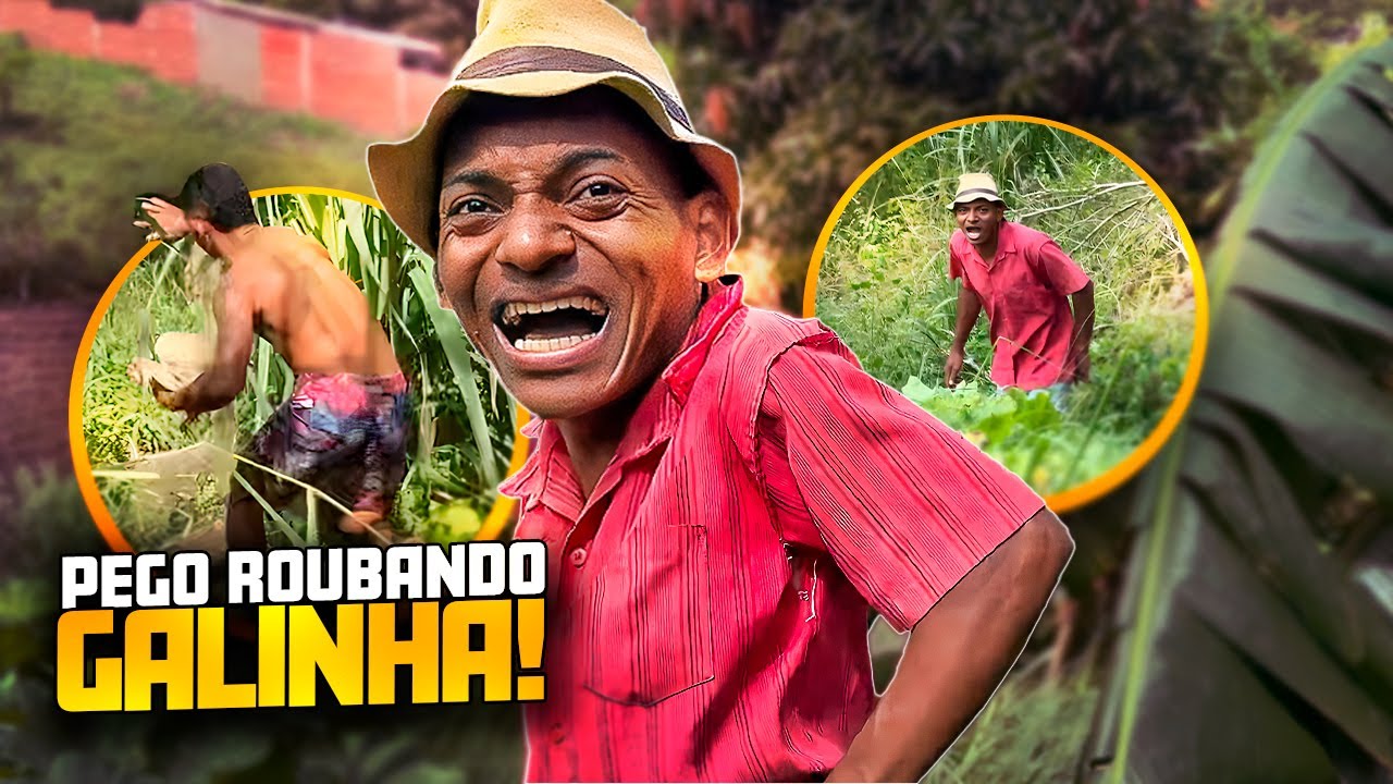 PEGADINHA BETO TIZIU PEGOU ZÉ DO CORTE ROUBANDO GALINHA NO FLAGRA 😂 | BETO TIZIU