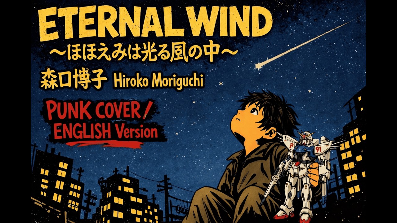 火ここになき灰 PUNK COVER] ETERNAL WIND / Hiroko Moriguchi ｜Mobile Suit Gundam