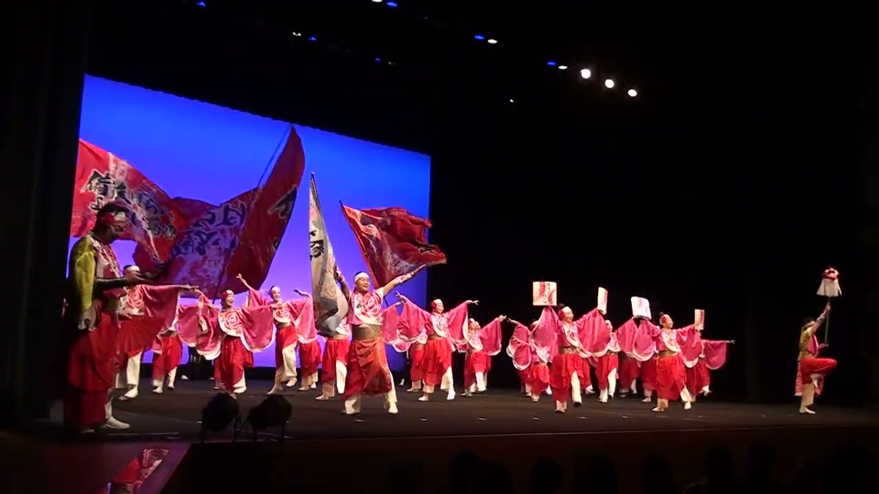 備後ばらバラよさこい踊り隊（Power of Rose～心ひとつに～）左側 2026.03.01 第21回芸能大全 まつりの世界