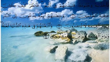 سورة القصص الايات 36 الى 50