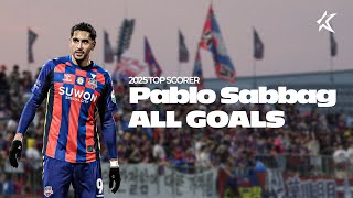2025 K LEAGUE TOP SCORER Pablo Sabbag's 17 Goals for Suwon FC