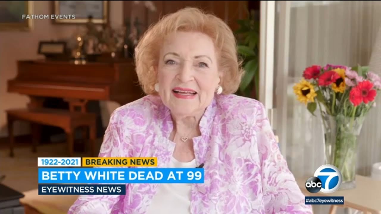 Betty White dies just weeks from 100th birthday